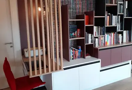 création de bibliothèque sur mesure Aron-5