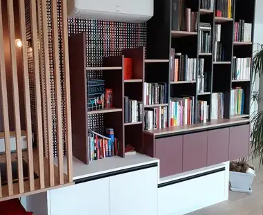 création de bibliothèque sur mesure Changé-1