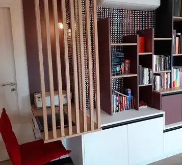 création de bibliothèque sur mesure Cossé le vivien-4