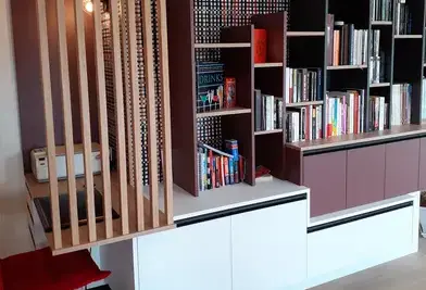 création de bibliothèque sur mesure Ernée-5