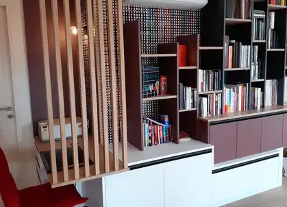 création de bibliothèque sur mesure Laval-1