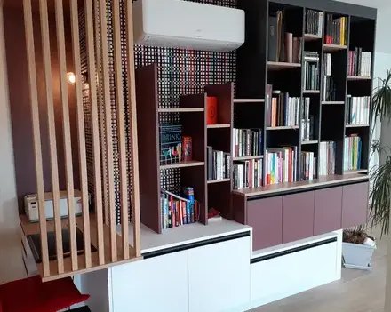 création de bibliothèque sur mesure Mayenne-2